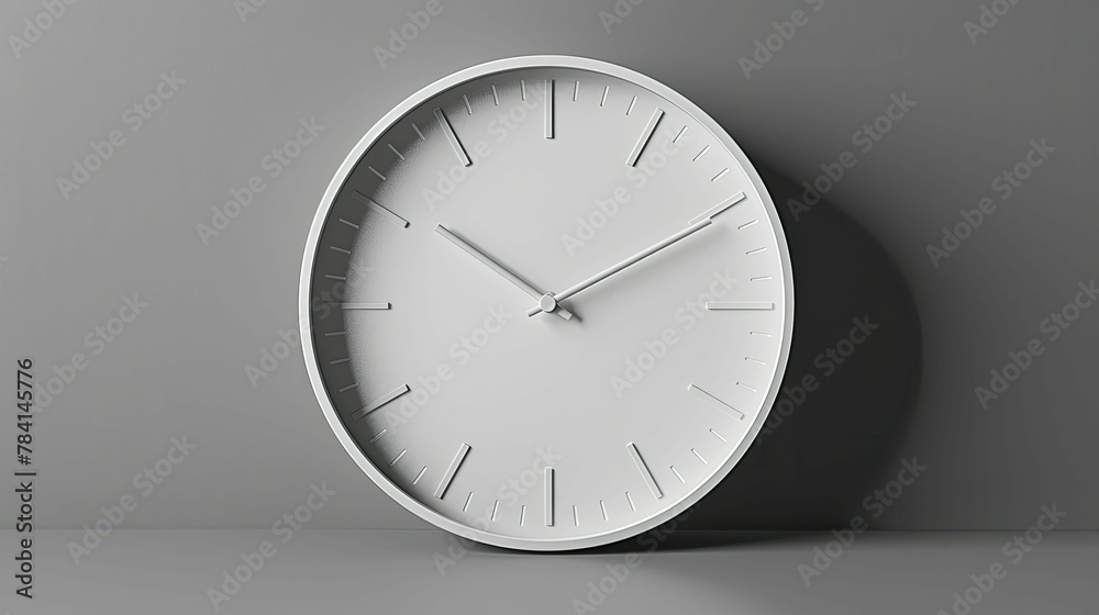 A minimalist clock with no hands, inviting viewers to ponder the concept of time and its complex relationship with simplicity. A minimalist clock with no hands, inviting viewers to ponder the concept of time and its complex relationship with simplicity.