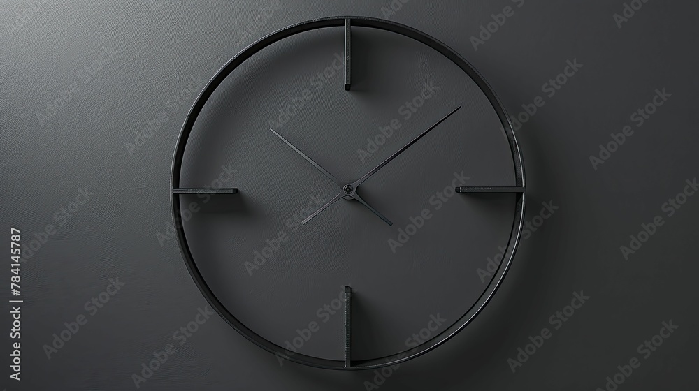 Explore the enigmatic essence of time through a minimalist clock devoid of traditional hands, evoking profound reflections on simplicity. Explore the enigmatic essence of time through a minimalist clock devoid of traditional hands, evoking profound reflections on simplicity.