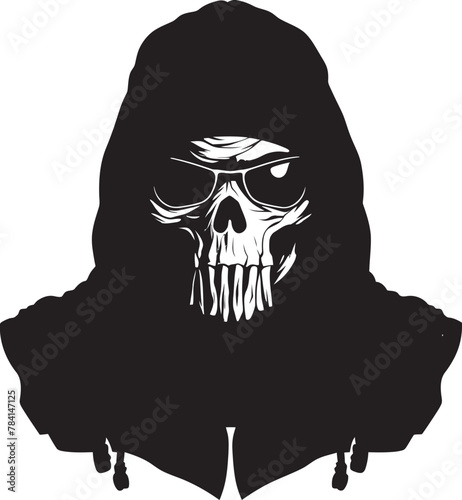 Shadow Shades Stylish Logo Icon Reaper Chic Sunglasses Symbolic Emblem