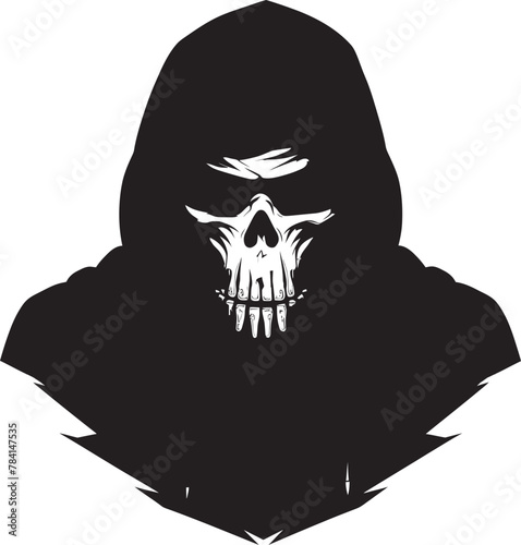 Shade of Death Sunglasses Emblem with Reaper Design Reapers Ray Bans Grim Emblematic Sunglasses Vector
