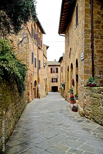 Hilltop Medieval Village in Tuscany  Italy