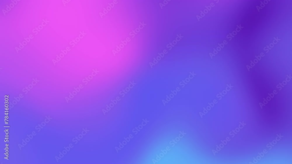 Abstract blue, purple, pink mesh gradient motion background loop animation