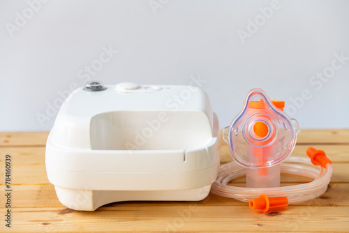 Household atomizers on a white background