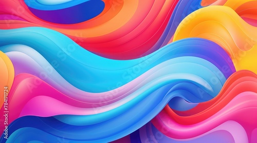 Colorful abstract background illustration