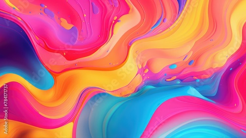 Colorful abstract background illustration