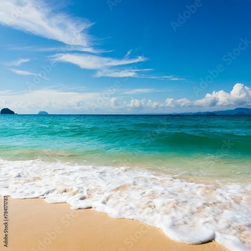Tropical beach water background © Beste stock