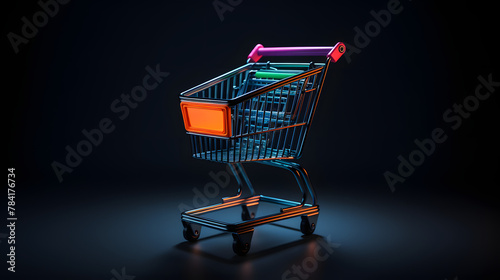 Barcode Shopping Icon 3d