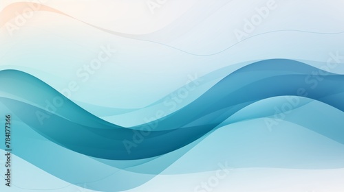 A sophisticated business abstract flat wavy background, with clean lines and a minimalist aesthetic for a professional presentation.