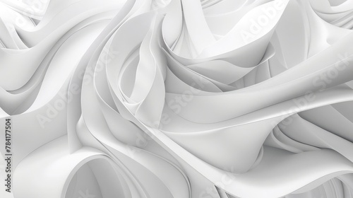 3D abstract design abstract white background Concept flyer, CD cover, book cover, poster, advertising, and site design backdrops.