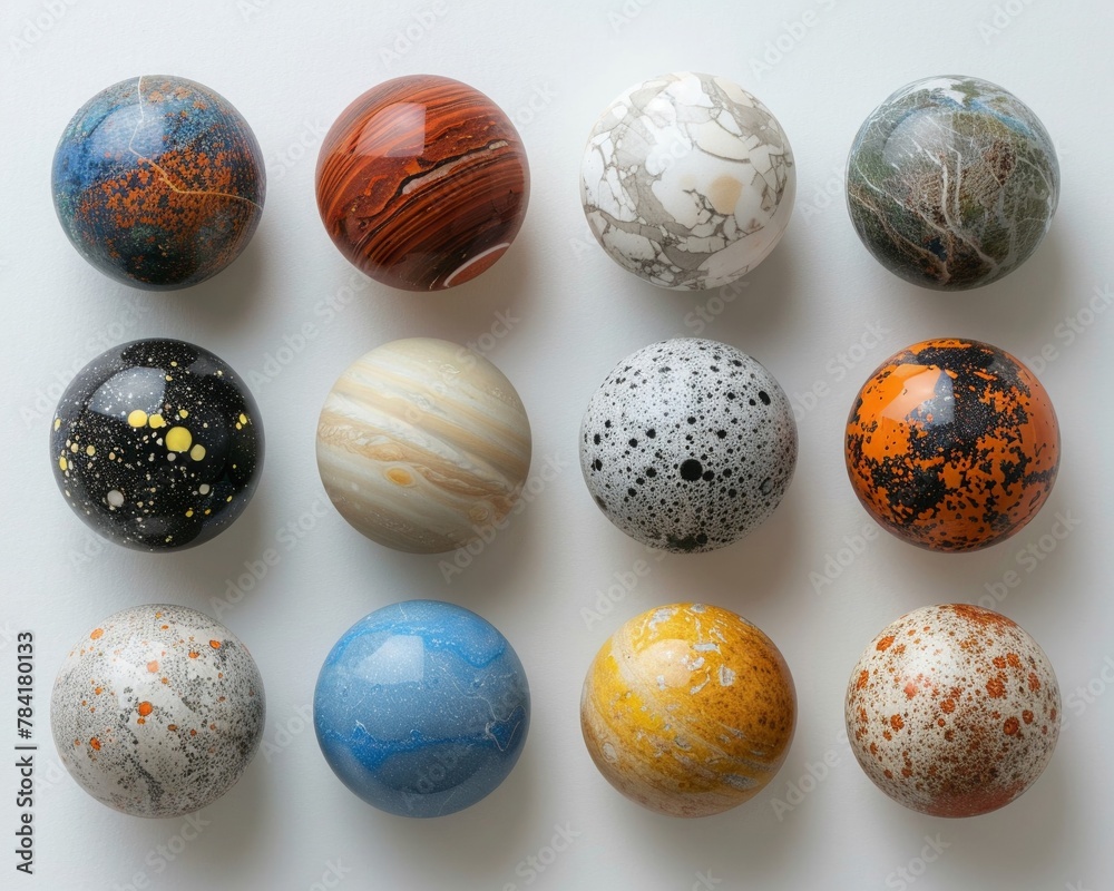 Capture the essence of our solar system in a visually striking way by designing a series of die-cut images Capture the essence of our solar system in a visually striking way by designing a series of die-cut images