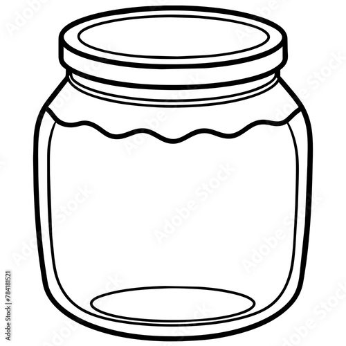 glass jar with a jar