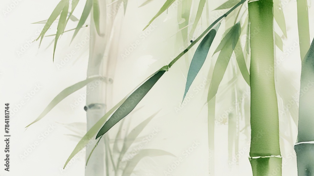 Obraz premium bamboo forest background
