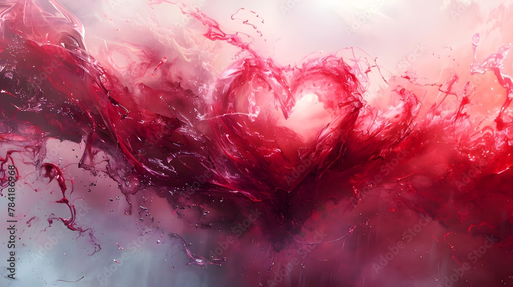 abstract watercolor background. Generative AI abstract watercolor background. Generative AI