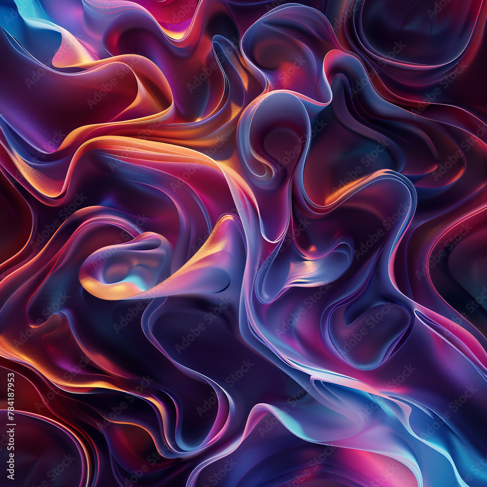 Obraz premium abstract background with glowing lines