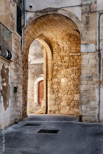 Arch With Sunlight In Ragusa