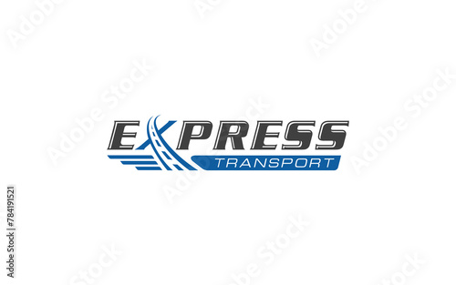 Illustration graphic vector of logistics and delivery services company logo design template