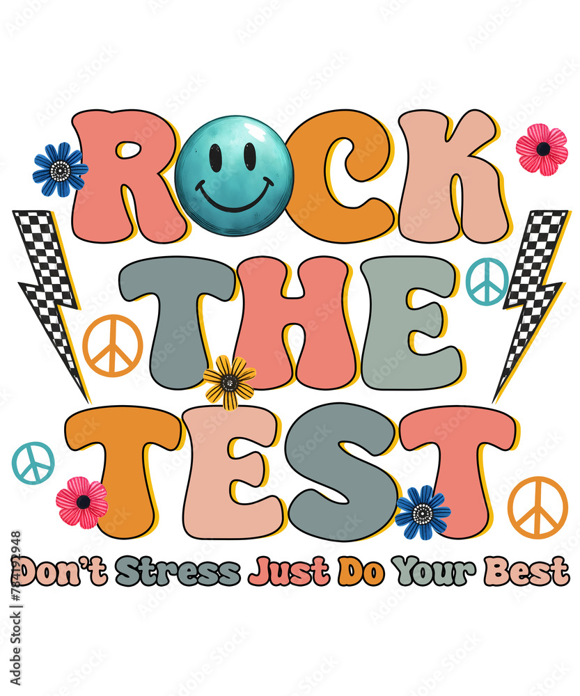 Fototapeta premium The Test Day Sublimation PNG