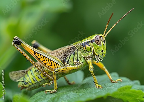 Closeup of Grasshopper © Ariestia