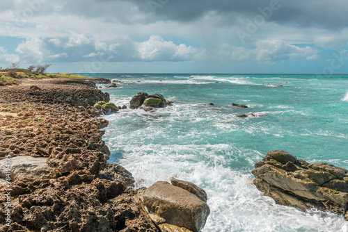 Coastal breakers - Aruba north Coast