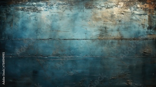 smooth metal surface with subtle blue texture background photo