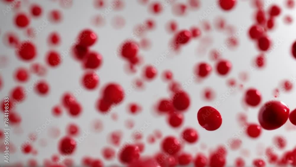 falling red ink