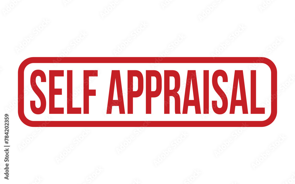 Self Appraisal Rubber Stamp Seal Vector Self Appraisal Rubber Stamp Seal Vector