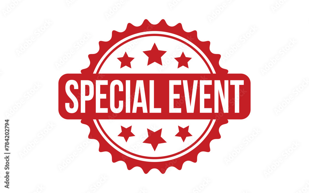 Special Event Rubber Stamp Seal Vector Special Event Rubber Stamp Seal Vector