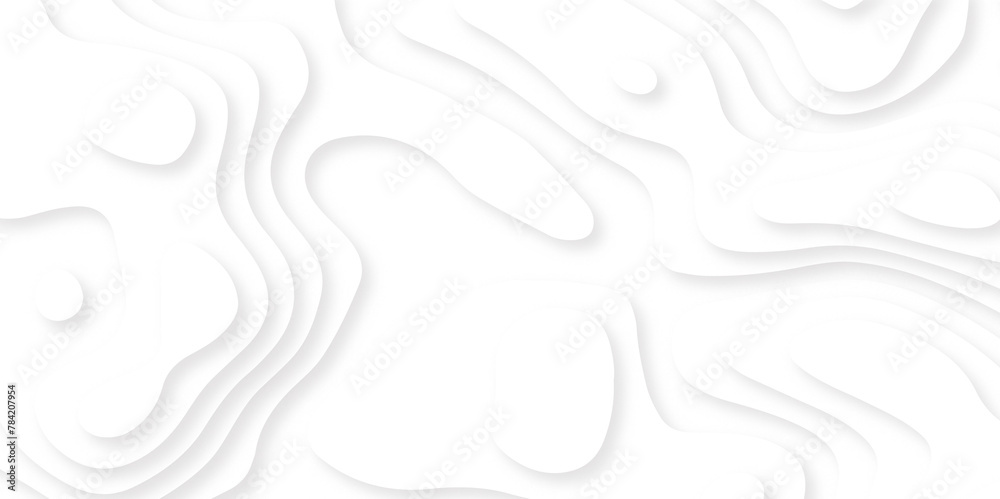 White abstract paper carve template background. space for text or message web and book design
