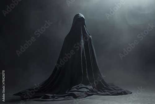A metaphorical cloak of invisibility designed to erase debts from financial records photo