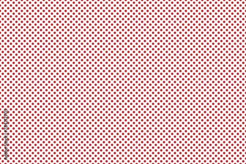 Red dots pattern seamless. Vector Illustration
