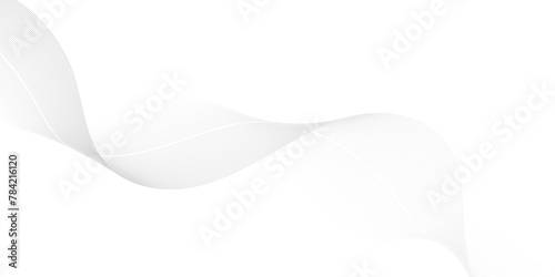 Abstract white digital blend wave lines and technology background. Modern white flowing wave lines and glowing moving lines. Futuristic technology and sound wave lines background.