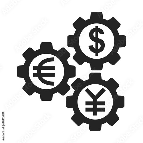 finance Logo template Isolated. Brand Identity. Icon Abstract Vector graphic