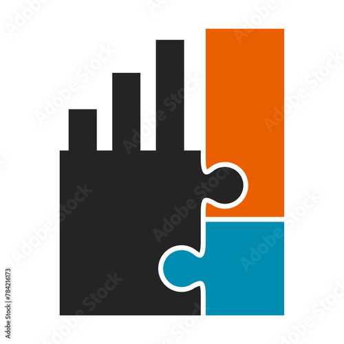 management Business logo template Isolated. Brand Identity. Icon Abstract Vector graphic