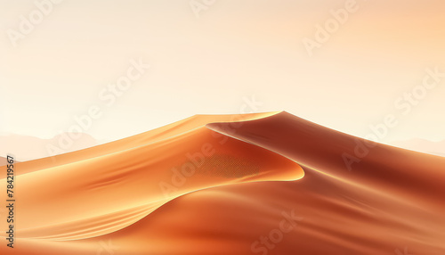 Sand dunes background at sunset © terra.incognita