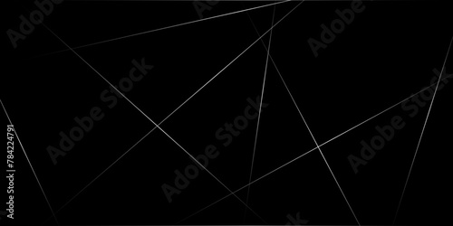 Abstract geometric pattern, texture. Random,Modern design with dynamic shapes composition and technology concept on circuit board,white light lines on banner presentation white line background.