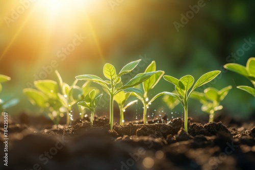 Sapling close-up