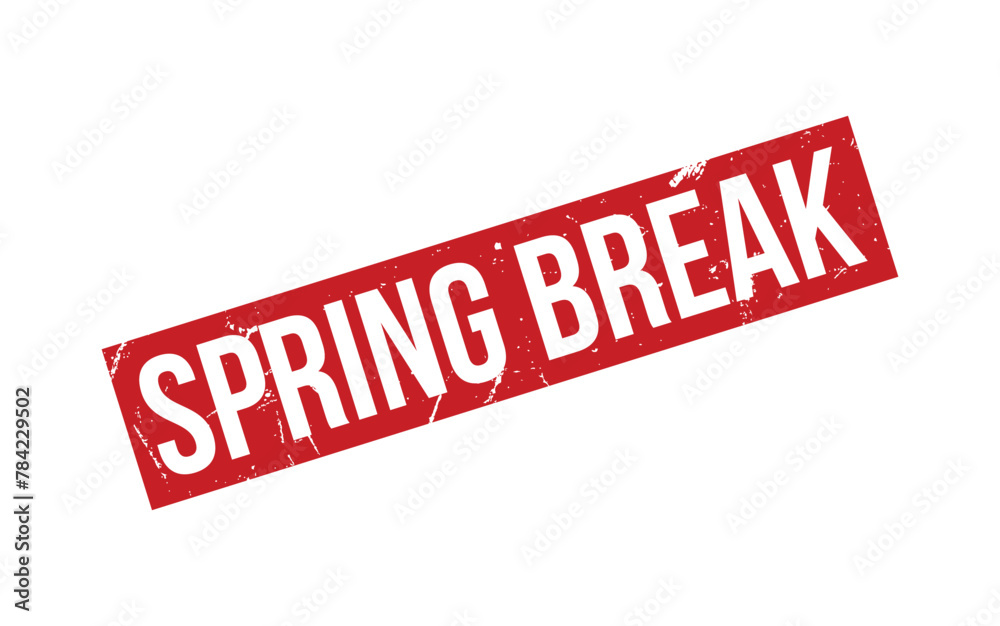Spring Break Rubber Stamp Seal Vector Spring Break Rubber Stamp Seal Vector