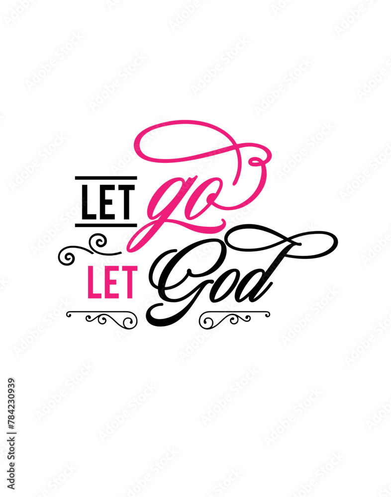 Naklejka premium Stylish , fashionable and awesome Christian typography art and illustrator, Print ready vector handwritten phrase Christian Tshirt hand lettered calligraphic design. faith Vector illustration bundle.