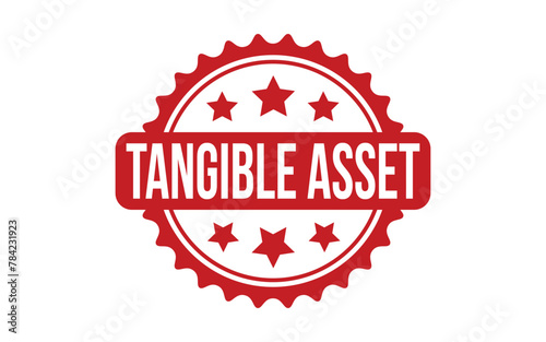 Tangible Asset Rubber Stamp Seal Vector