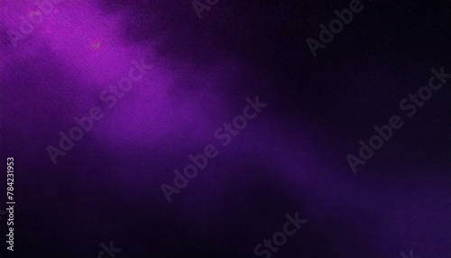 Gothic Elegance: Moody Grainy Gradient with Glowing Purple and Black Noise Texture