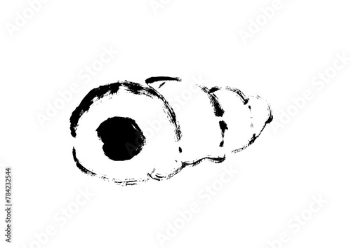 コルネパンの手描きイラスト　線画イラスト