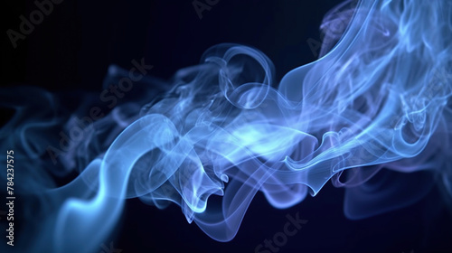 Movement of abstract smoke, Ethereal Smoke Swirls