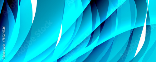 A closeup macro photograph featuring a vibrant pattern of azure and aqua tints and shades, with hints of electric blue and magenta. The liquidlike texture adds depth to the abstract background