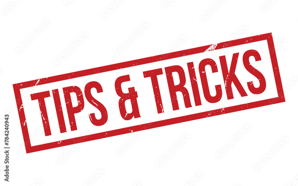 Tips & Tricks Rubber Stamp Seal Vector Tips & Tricks Rubber Stamp Seal Vector