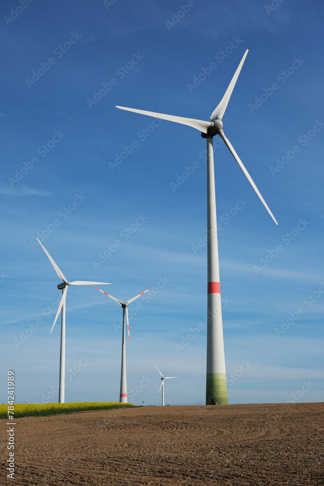 Windkraftanlagen in Sachsen, Deutschland Windkraftanlagen in Sachsen, Deutschland