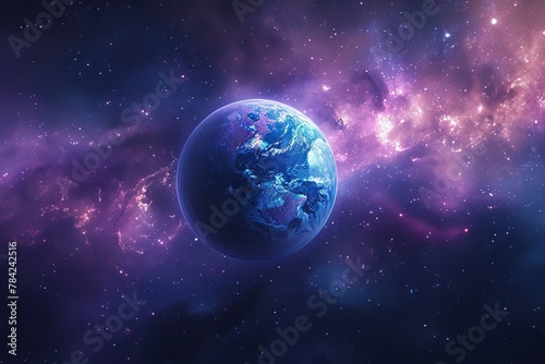 宇宙と地球 © NO