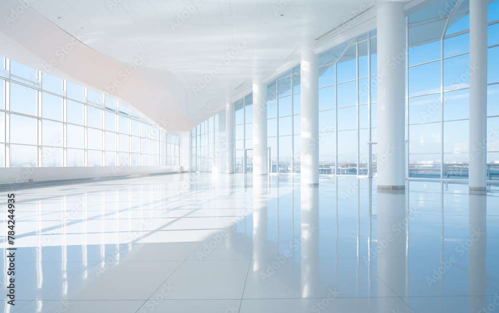 minimalist architecture,created with Generative AI tecnology.