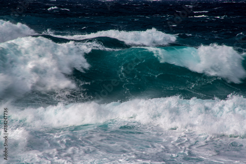 Fototapeta Naklejka Na Ścianę i Meble -  奄美の海, ダイナミックな海, 美しい波, 美しい波色, 
