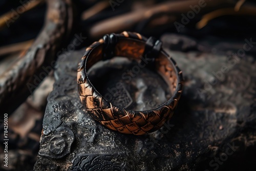 Generative AI : Men's bracelets. Unisex Bracelet. Handmade bracelet.