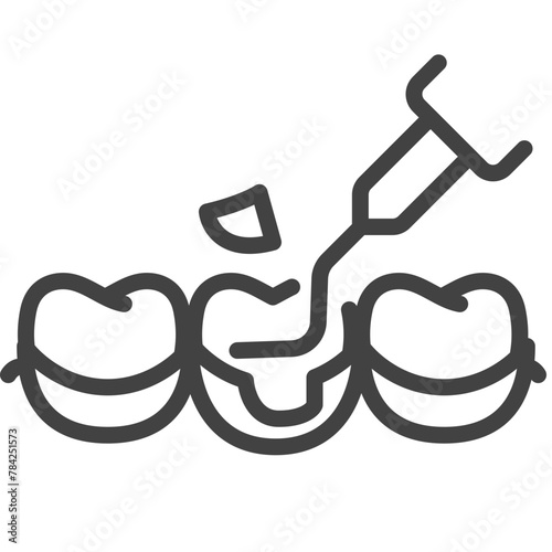 dental-mouth-healthcare-tartar-removal-line